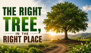 The right tree, in the right place
