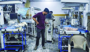 Three infants die after fire breaks out at Govt hospital in Telangana