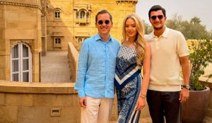 Tiffany Trump heads to Gujarat after exploring Jaisalmer’s Cultural Heritage