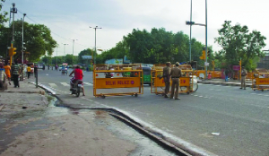 Tight vigil at Delhi borders ahead of Holi