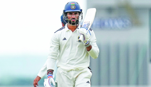 Tilak’s ton gives South Zone edge in Duleep Trophy semifinal