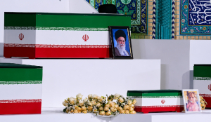 Tiny coffin of Ali Khamenei's 14-month-old granddaughter draws attention at State funeral