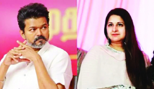 TN CM Vijay’s wife Sankgeetha withdraws divorce petition