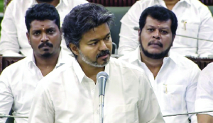 TN CM Vijay brainstorms with MPs on delimitation, DMK, AIADMK boycott