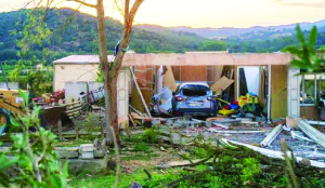 Tornado tears through village in southern France