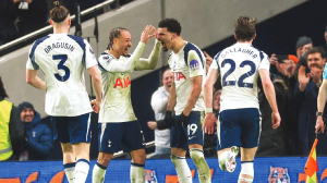 Tottenham roars back to draw with Man City