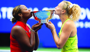 Townsend and Siniakova win their first US Open women’s doubles title