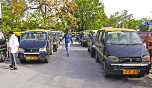 Transport strike in Delhi-NCR begins quietly as app cabs stay active
