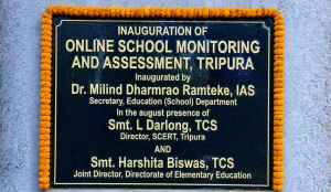 Tripura launches first-ever online school monitoring system to strengthen foundational education