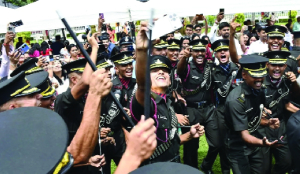 Triumph: 515 cadets, including nine women, commissioned at IMA