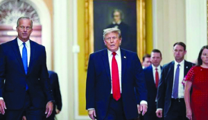 Trump clashes with senate GOP over vote to block war against Iran