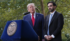 Trump visits Mamdani at Gracie Mansion, calls meeting "old home week"