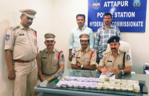 Two arrested for theft of cash and gold jewellery in Attapur