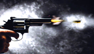 Two assailants open fire at two business premises