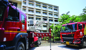 Two fires within hours: Woman hurt in Mukherjee Nagar and minor fire reported at architecture school