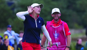 Two huge putts from Kupcho give US renewed hope in Solheim Cup finish
