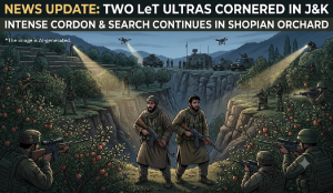 Two LeT ultras cornered in J&K