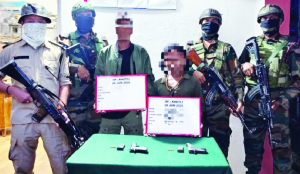 Two NSCN-K insurgents surrender in Arunachal