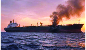 Two UAE tankers attacked while transiting Strait of Hormuz
