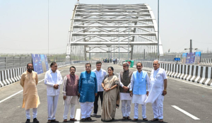 UM Nitin Gadkari and Delhi CM inspects Delhi-Mumbai Expressway connectivity projec