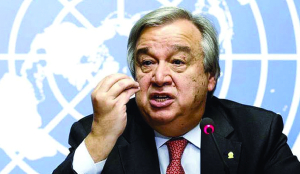 UN chief welcomes announcement of peace deal between US, Iran