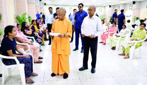 UP CM Yogi calls cow Rashtra Mata, slams clerics