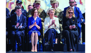 Ursula von der pledges EU support for Ukraine