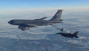 US KC 135 Stratotanker Declares Emergency Over Qatar Mid Air Distress Signal Triggers Alert