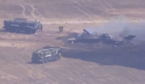 US Marine pilot safe after F-35B fighter jet crashes in California