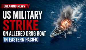 US military strike on alleged drug boat in eastern Pacific