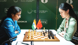Vaishali loses to Zhu, candidates race wide open