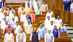 Vande Mataram played in Parliament for first time as Monsoon Session ends