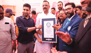 Varanasi plants 2.5 lakh trees in one hour, claims record