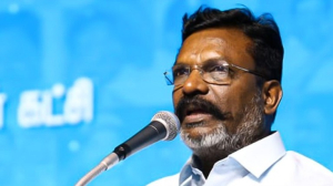 VCK criticises TN CM's 'body language' towards Stalin, seeks withdrawal of MISA remarks