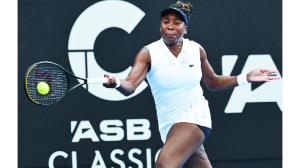 Venus Williams loses in Auckland but shows she’s still competitive at 45