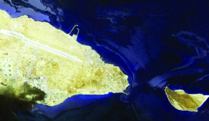 Video and satellite photos show Iran’s oil spill on Persian Gulf island
