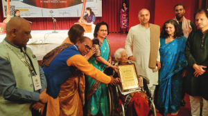 Vidushi Khurana honoured at SMIPAC Utsav 2026