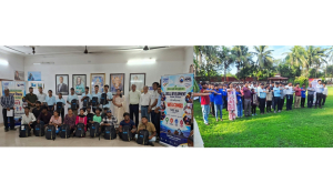 Vigilance awareness session organised by NML Talaipalli at OP Jindal Community College