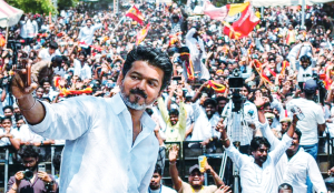 Vijay files nomination from Perambur in Chennai