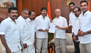 Vijay meets Tamil Nadu Governor again amid suspense over government formation