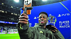 Vinicius wins over fans as Real Madrid routs of Monaco