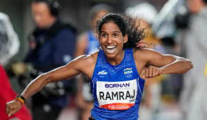 Vithya Ramraj wins bronze in 400m hurdles, breaks PT Usha's 40-year-old national record