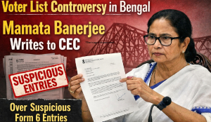 Voter list controversy in Bengal: Mamata Banerjee writes to CEC over suspicious Form 6 entries