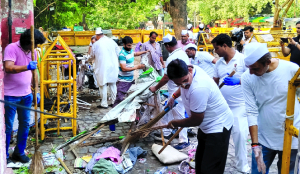Walls repainted, tents cleared: Central Delhi wipes away protest traces