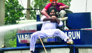 Waris Punjab De marches to Mann’s residence over Amritpal