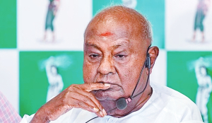 Was in forced marriage with Congress; Gowda hits back