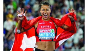 Werro holds off Hodgkinson to win 800m gold at European championships