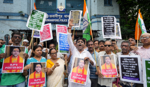 West Bengal Congress leader summoned over burning of Bageshwar Baba photo