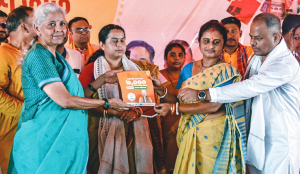 West Bengal destroyed by TMC: Nirmala Sitharaman