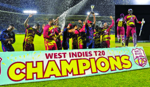 West Indies beat Sri Lanka by 5 wickets to clinch the T20 series in Jamaica